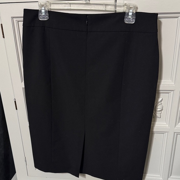 Calvin Klein Knee Length Black Pencil Skirt Size 12 - Picture 5 of 9